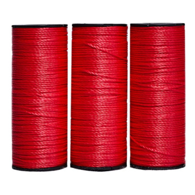 Нить крученая ПП 1.2 мм 100м Красная