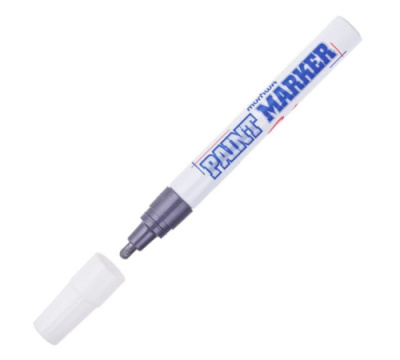 маркер серебро 4 мм