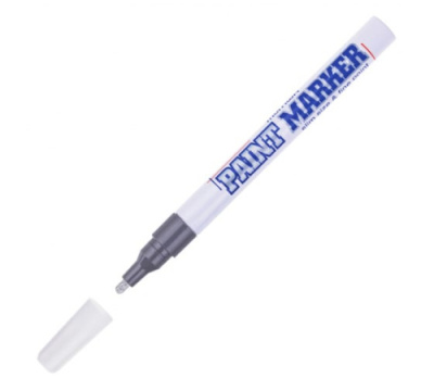 маркер серебро 2 мм.