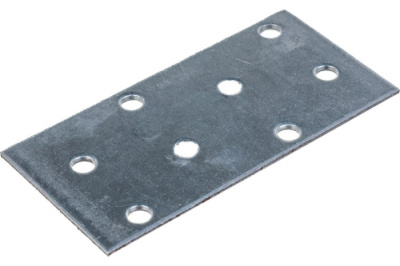 Пластина крепежная  80х40х2,0мм оцинк.