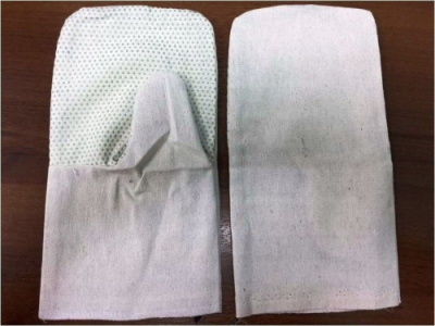 Рукавицы хб с ПВХ наладонником