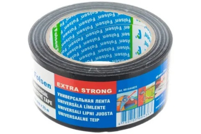 Лента ТПЛ универсальная Экстра 48ммх25м ЧЕРНАЯ Folsen